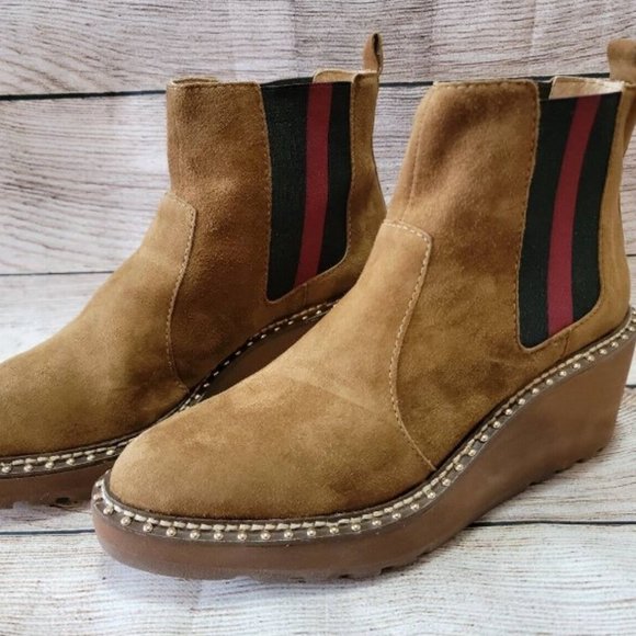 Cecelia New York Gemma Suede Boots / Bootie Womens sz 6.5 - Brand New - Picture 12 of 14